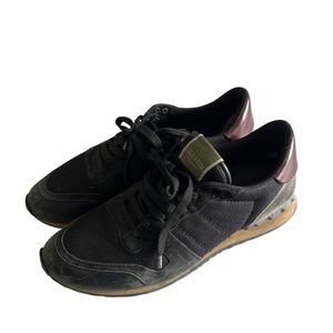 Valentino Leather Low Top Sneakers